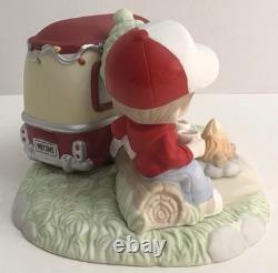 Precious Moments Wishing You A Merry Camper Christmas 221035 Couple Camping NEW
