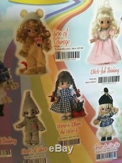Precious Moments Wizard Of Oz 5 Piece Character Set