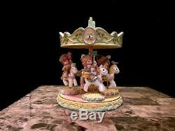 Precious Moments Wizard Of Oz Carousel 2004 COMPLETE SET EXTREMELY RARE