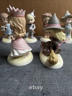 Precious Moments Wizard Of Oz Set Of 6 112022-25. 114033, 132013. SIGNED READ