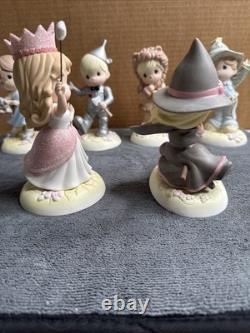 Precious Moments Wizard Of Oz Set Of 6 112022-25. 114033, 132013. SIGNED READ