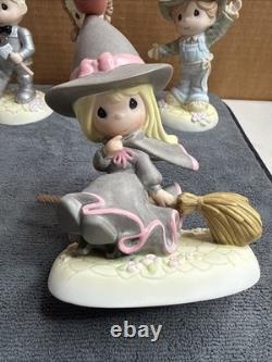Precious Moments Wizard Of Oz Set Of 6 112022-25. 114033, 132013. SIGNED READ