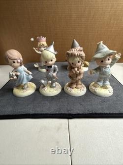 Precious Moments Wizard Of Oz Set Of 6 112022-25. 114033, 132013. SIGNED READ