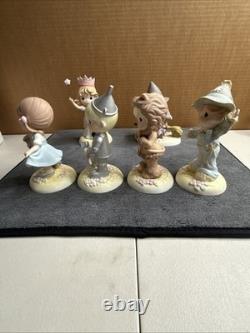 Precious Moments Wizard Of Oz Set Of 6 112022-25. 114033, 132013. SIGNED READ