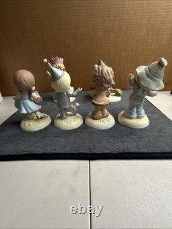 Precious Moments Wizard Of Oz Set Of 6 112022-25. 114033, 132013. SIGNED READ