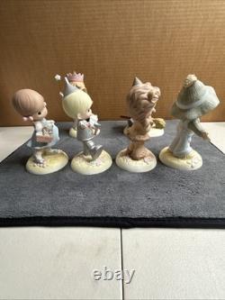 Precious Moments Wizard Of Oz Set Of 6 112022-25. 114033, 132013. SIGNED READ