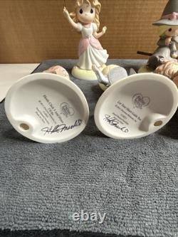 Precious Moments Wizard Of Oz Set Of 6 112022-25. 114033, 132013. SIGNED READ