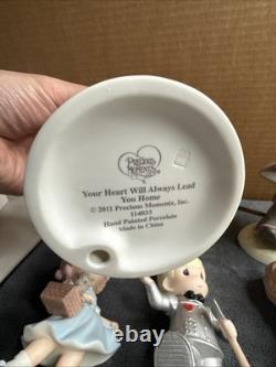 Precious Moments Wizard Of Oz Set Of 6 112022-25. 114033, 132013. SIGNED READ