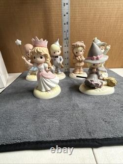 Precious Moments Wizard Of Oz Set Of 6 112022-25. 114033, 132013. SIGNED READ