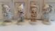 Precious Moments Wizard Of Oz Set Of 4 Dorothy, Tinman, Cowardly Lion, Scarecrow