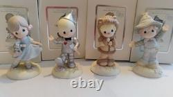 Precious Moments Wizard Of Oz set of 4 Dorothy, Tinman, Cowardly Lion, Scarecrow