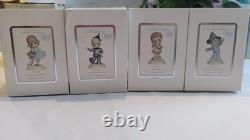 Precious Moments Wizard Of Oz set of 4 Dorothy, Tinman, Cowardly Lion, Scarecrow