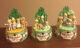Precious Moments Wizard Of Oz 3 Porcelain Music Boxes Individually Numbered