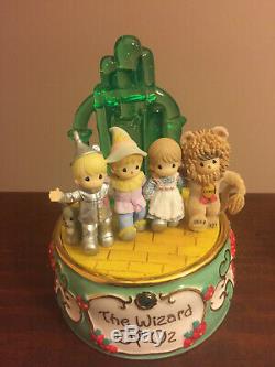 Precious Moments Wizard of Oz 3 Porcelain Music Boxes Individually Numbered