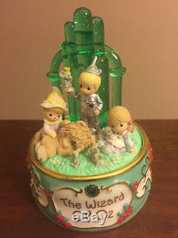 Precious Moments Wizard of Oz 3 Porcelain Music Boxes Individually Numbered