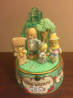 Precious Moments Wizard of Oz 3 Porcelain Music Boxes Individually Numbered