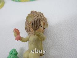 Precious Moments Wizard of Oz 6 Figurines Emerald City PLEASE READ