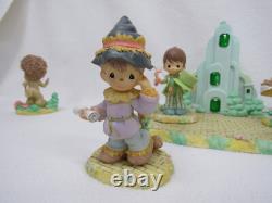 Precious Moments Wizard of Oz 6 Figurines Emerald City PLEASE READ