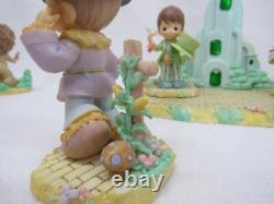 Precious Moments Wizard of Oz 6 Figurines Emerald City PLEASE READ