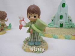 Precious Moments Wizard of Oz 6 Figurines Emerald City PLEASE READ