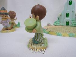 Precious Moments Wizard of Oz 6 Figurines Emerald City PLEASE READ