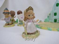 Precious Moments Wizard of Oz 6 Figurines Emerald City PLEASE READ