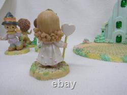 Precious Moments Wizard of Oz 6 Figurines Emerald City PLEASE READ