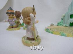 Precious Moments Wizard of Oz 6 Figurines Emerald City PLEASE READ