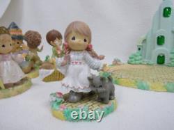 Precious Moments Wizard of Oz 6 Figurines Emerald City PLEASE READ