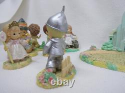 Precious Moments Wizard of Oz 6 Figurines Emerald City PLEASE READ