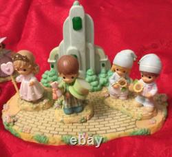 Precious Moments Wizard of Oz Resin Emerald City Yellow Brick Rd. 2003 2004 Set