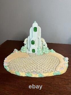 Precious Moments Wizard of Oz Resin Emerald City/Yellow Brick Road Set 2003/2004