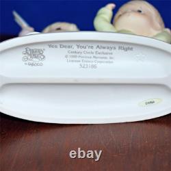 Precious Moments YES DEAR, YOU'RE ALWAYS RIGHT Century Circle Exclusive 523186