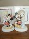 Precious Moments You Are A Classic109007 & 109008 Mickey & Minnie Mouse Disney