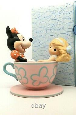 Precious Moments YOU ARE MY CUP OF TEA 790016 Disney Minnie And Girl In Cup
