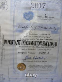 Precious Moments YOU ARE MY WISH COME TRUE 0210A Thomas Kinkade