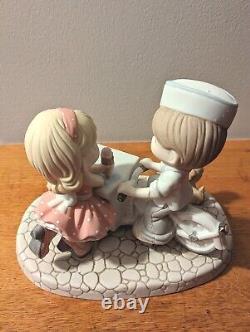 Precious Moments YOU MELT MY HEART #1159 OF 3000 LIMITED ICE CREAM CART RARE