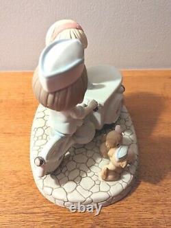 Precious Moments YOU MELT MY HEART #1159 OF 3000 LIMITED ICE CREAM CART RARE