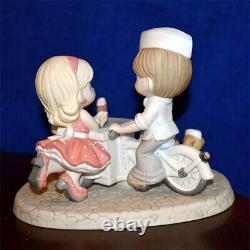 Precious Moments YOU MELT MY HEART #809 OF 3000 LIMITED ICE CREAM CART RARE