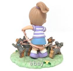 Precious Moments Yorkie Best Friends Take The Lead Furry Best Friends Numbered