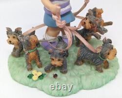 Precious Moments Yorkie Best Friends Take The Lead Furry Best Friends Numbered