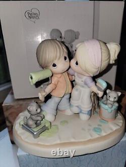 Precious Moments You Add Color To My World Limited Edition Figurine With Blue Eyes