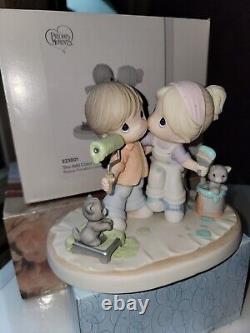 Precious Moments You Add Color To My World Limited Edition Figurine With Blue Eyes