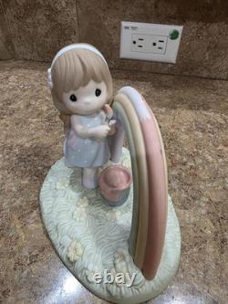 Precious Moments You Color My World 122012 Hand Painted Porcelain Figurine