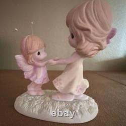 Precious Moments You Give Me Wings To Fly 114003 Porcelain Bisque Figurine