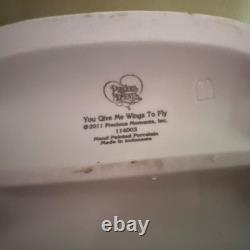 Precious Moments You Give Me Wings To Fly 114003 Porcelain Bisque Figurine
