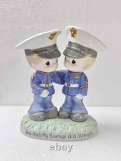 Precious Moments You Hold My Courage And Strength Very RARE