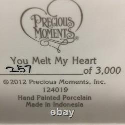 Precious Moments You Melt My Heart witho Box 2012 Limited Edition #257