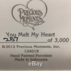 Precious Moments You Melt My Heart witho Box 2012 Limited Edition #257