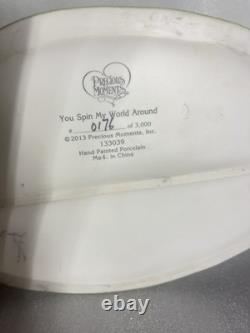 Precious Moments You Spin My World Around limited edition bisque porcelain